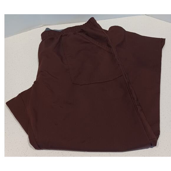 SANIBEL SCRUBS Uniforms Pants Browm Plus Size 2XL - Picture 4 of 6